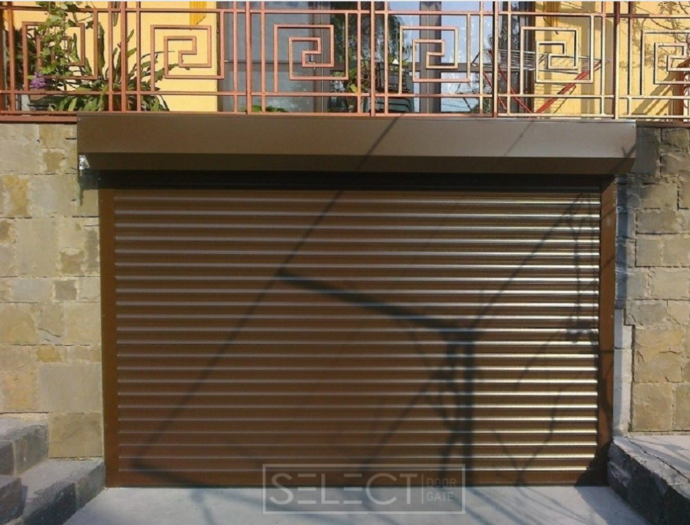 роллетные гаражные ворота - изготовление въездных ворот - установка ворот